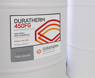 Fûts de fluide thermique de qualité alimentaire Duratherm 450FG