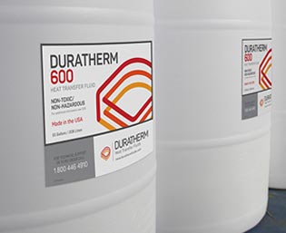 Fûts de fluide thermique non toxique Duratherm 600
