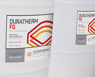 Fûts de fluide thermique de qualité alimentaire Duratherm FG