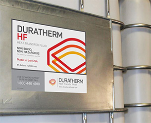 Cuves IBC de fluide thermique non toxique à point d'éclair élevé Duratherm HF